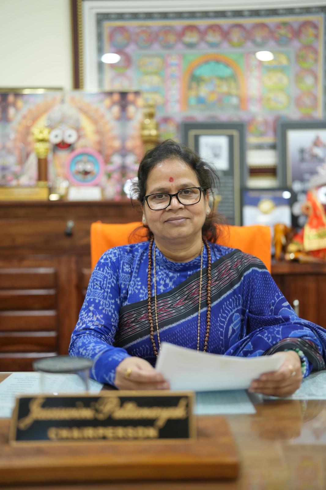 Ms. Jasaswini Pattanayak, Chairperson of Nalanda Public School
